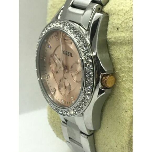 Fossil ES3725 Women's Watch Multi Function Analog Stainless Steel 38mm Case D147 - Picture 2 of 7